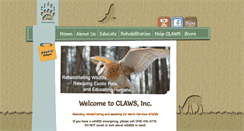 Desktop Screenshot of nc-claws.org